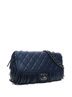 ⁦2014 quilted fringe-detailling shoulder bag⁩ – תמונה ⁦3⁩