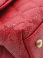 ⁦2018 Mini Caviar Coco Top Handle Bag satchel⁩ – תמונה ⁦2⁩