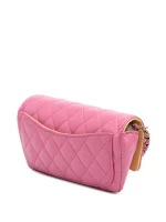⁦2021 CC Quilted Lambskin Sunglasses Case with Chain crossbody bag⁩ – תמונה ⁦3⁩