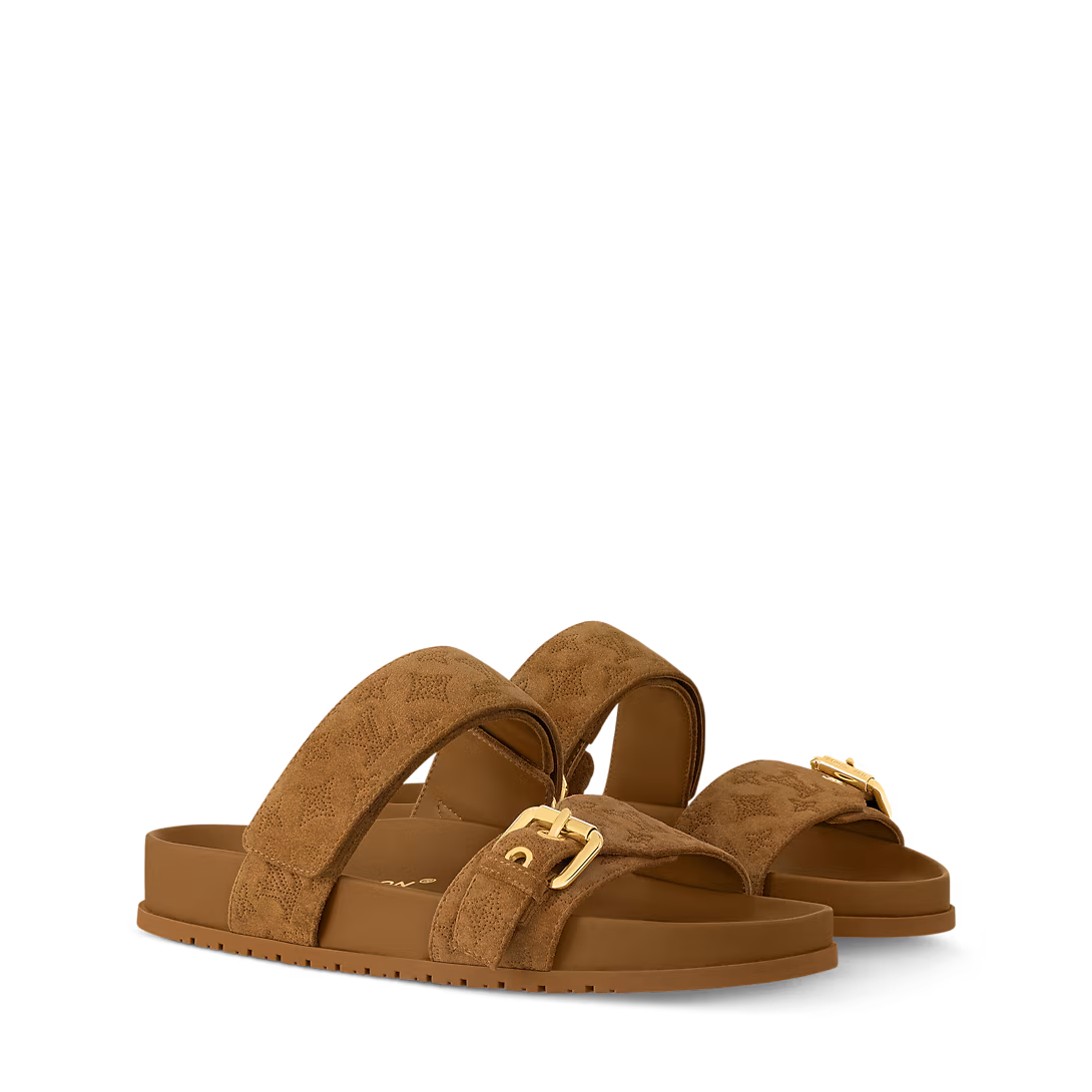 louis-vuitton-bom-dia-flat-comfort-mule--ARDH1PSCCA_PM2_Front view Bom Dia Flat Comfort Mule – תמונה 1