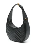 ⁦mini GG Marmont half-moon shoulder bag⁩ – תמונה ⁦3⁩