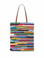 ⁦MIU MIU Crochet Woven Tote Bag⁩ – תמונה ⁦3⁩
