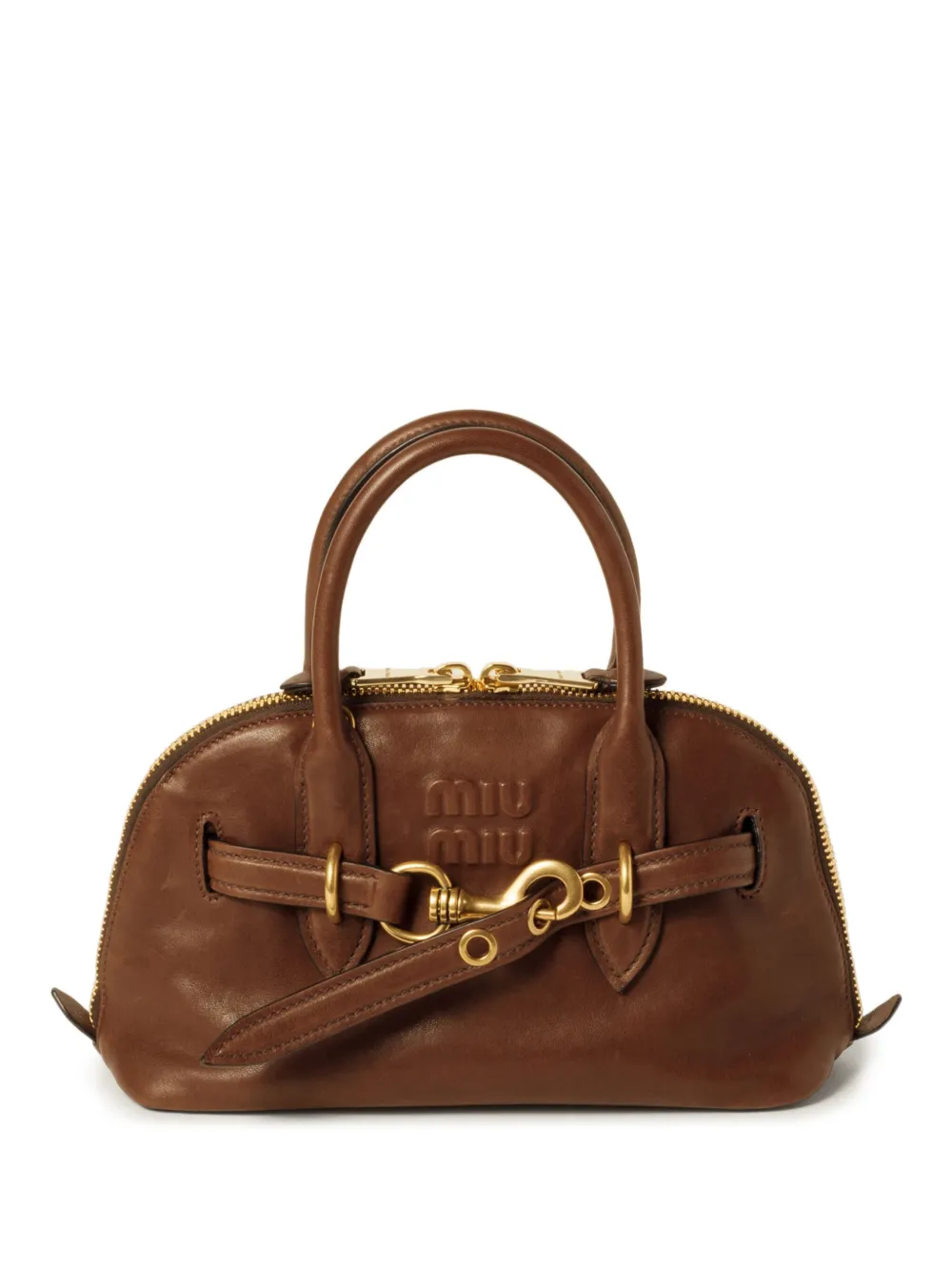 24643030_54644786_1000 MIU MIU Aventure Leather Tote Bag – תמונה 1