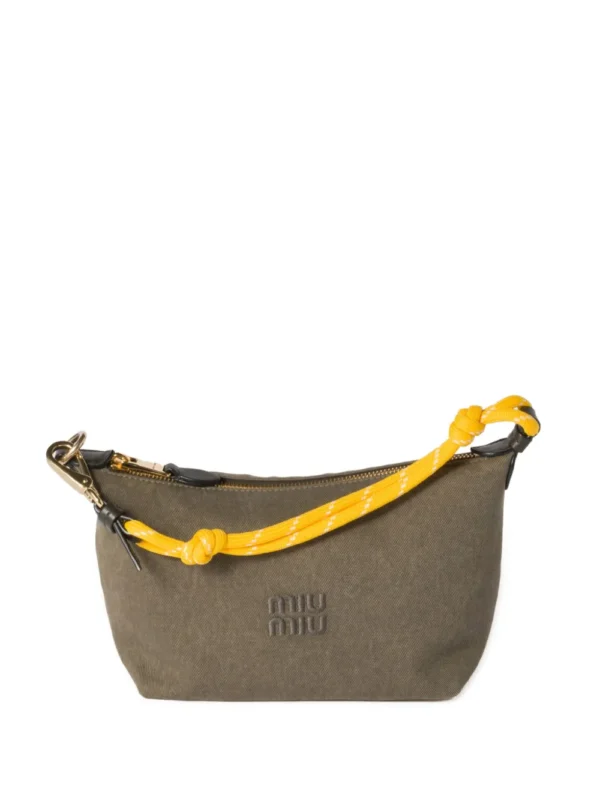 MIU MIU Gabardine Shoulder Bag
