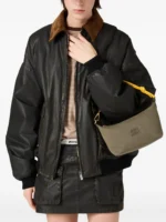 ⁦MIU MIU Gabardine Shoulder Bag⁩ – תמונה ⁦2⁩