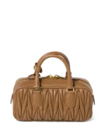 ⁦MIU MIU Arcadie Matelassé Tote Bag⁩ – תמונה ⁦5⁩