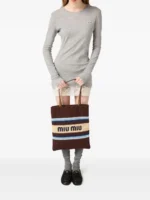 ⁦MIU MIU Crochet Tote Bag⁩ – תמונה ⁦2⁩