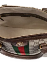 ⁦Web-stripe GG monogram tote bag⁩ – תמונה ⁦4⁩