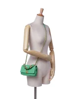 ⁦2021 Small Quilted Lambskin Chain Is More Flap satchel⁩ – תמונה ⁦7⁩