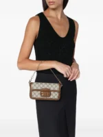 ⁦small Gucci Horsebit 1955 shoulder bag⁩ – תמונה ⁦2⁩