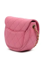 ⁦2021-2025 Mini CC Quilted Caviar Messenger Flap crossbody bag⁩ – תמונה ⁦3⁩
