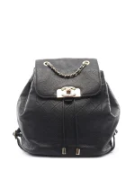 2017 matelasse chain backpack