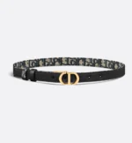 ⁦Dior Montaigne Reversible Belt⁩ – תמונה ⁦3⁩