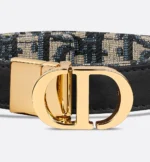 ⁦Dior Montaigne Reversible Belt⁩ – תמונה ⁦6⁩