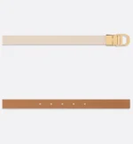 ⁦Dior Montaigne Reversible Belt⁩ – תמונה ⁦3⁩