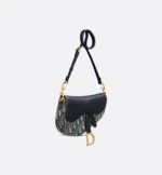 ⁦Dior Mini Soft Saddle Bag with Strap⁩ – תמונה ⁦3⁩