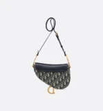 ⁦Dior Mini Soft Saddle Bag with Strap⁩ – תמונה ⁦2⁩