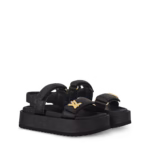 LV Sunset Platform Comfort Sandal