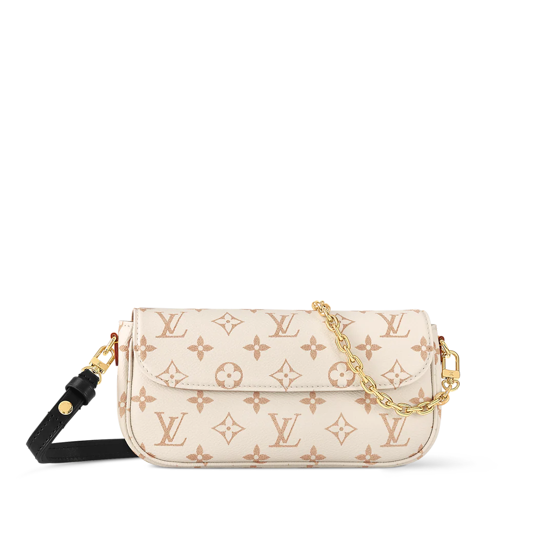 louis-vuitton-wallet-on-chain-ivy--M83091_PM2_Front view Wallet on Chain Ivy – תמונה 1