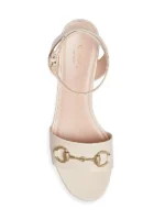 ⁦GUCCI Lady Horsebit 75MM Wedge⁩ – תמונה ⁦2⁩