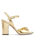 GUCCI Lady Horsebit 10cm Metallic