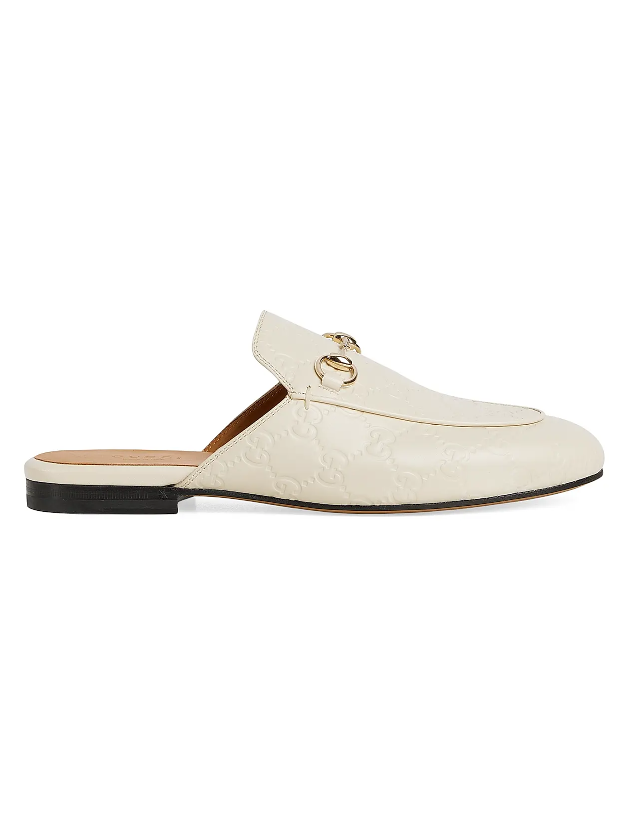0400022072625_NEWIVOIRE GUCCI Princetown GG Loafers – תמונה 1