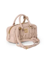 ⁦MIU MIU Arcadie Matelassé Nappa Leather⁩ – תמונה ⁦4⁩