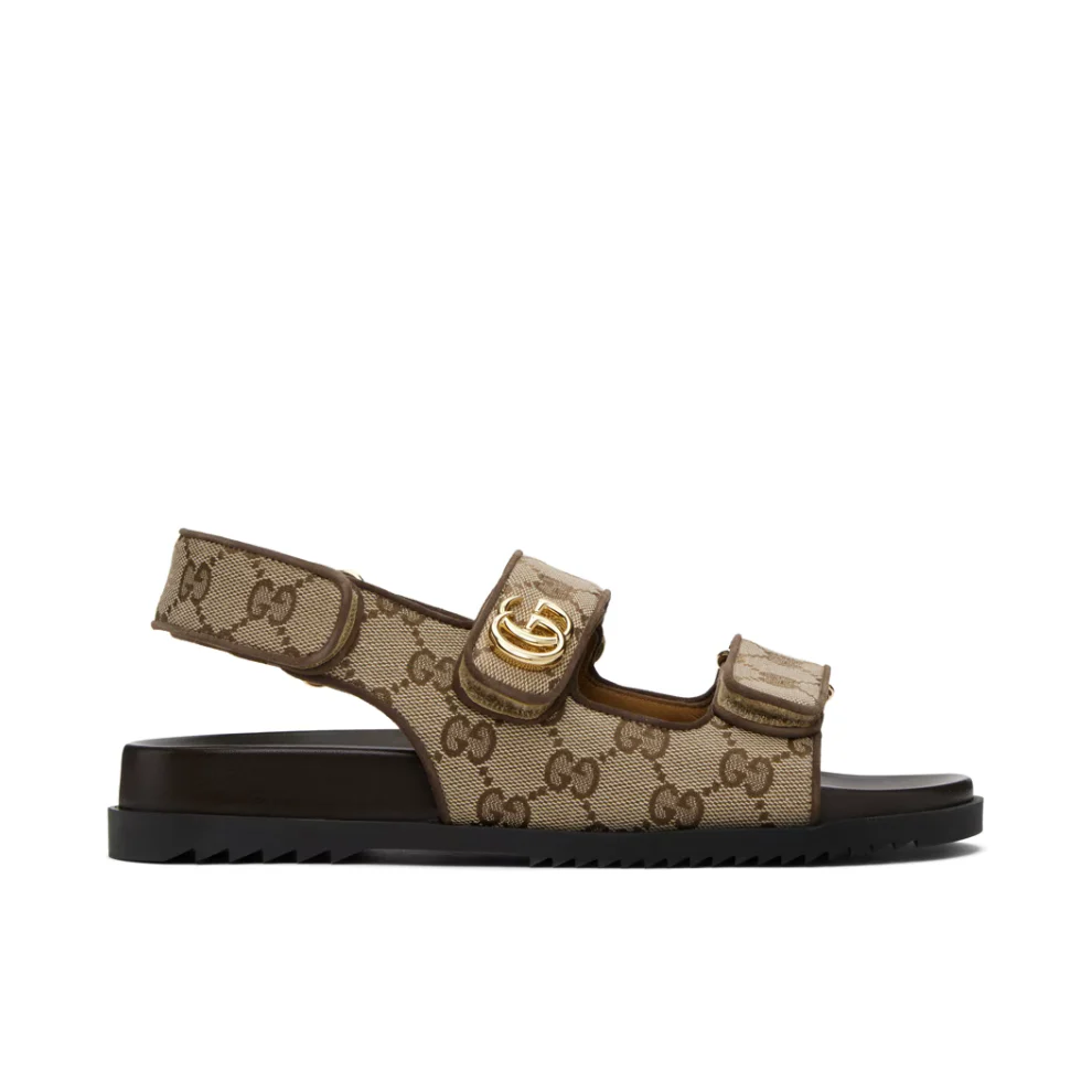 1_43462406-adbe-47aa-8ee7-8e90cb413e78 GUCCI Brown Sandal – תמונה 1