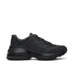 GUCCI Black Rhyton Sneaker