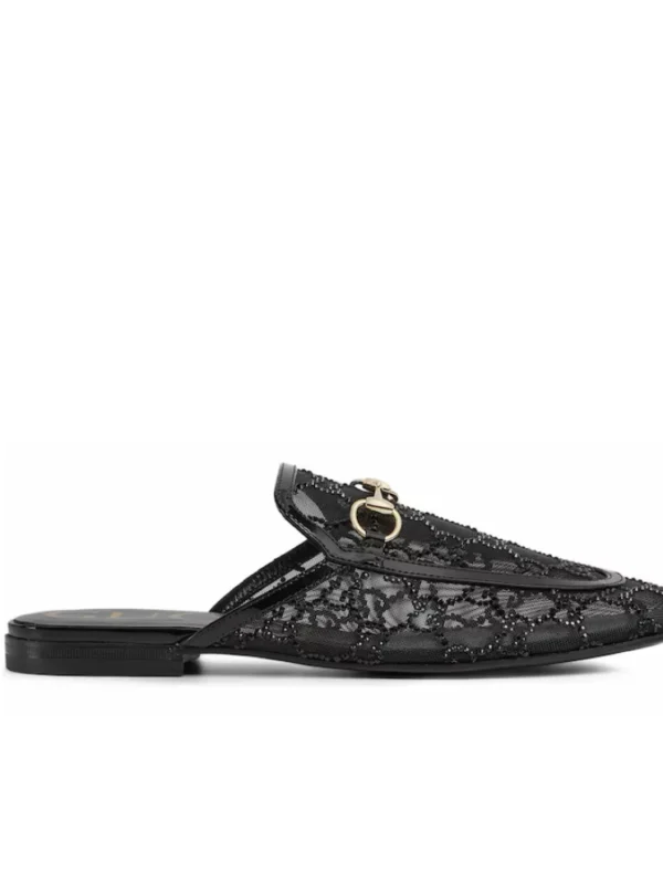 Gucci GG crystal slipper