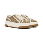 ⁦GUCCI Beige GG Sneakers⁩ – תמונה ⁦4⁩