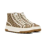 ⁦GUCCI Beige GG Sneakers⁩ – תמונה ⁦5⁩