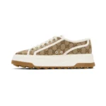 ⁦GUCCI Beige GG Sneakers⁩ – תמונה ⁦3⁩