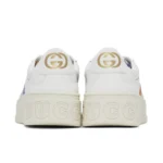 ⁦GUCCI White & Beige Sneakers⁩ – תמונה ⁦4⁩