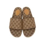 ⁦GUCCI Beige Canvas GG⁩ – תמונה ⁦2⁩