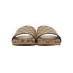 ⁦GUCCI Beige Canvas GG⁩ – תמונה ⁦5⁩