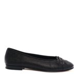 Chanel Cap Toe Black Ballet Flat