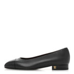 ⁦Chanel Lambskin Black Ballet Flat⁩ – תמונה ⁦6⁩