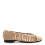 Chanel Dark Beige Ballet Flat