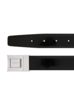 Saint Laurent logo-engraved Belt