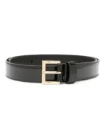 ⁦PRADA logo-plaque leather belt⁩ – תמונה ⁦2⁩