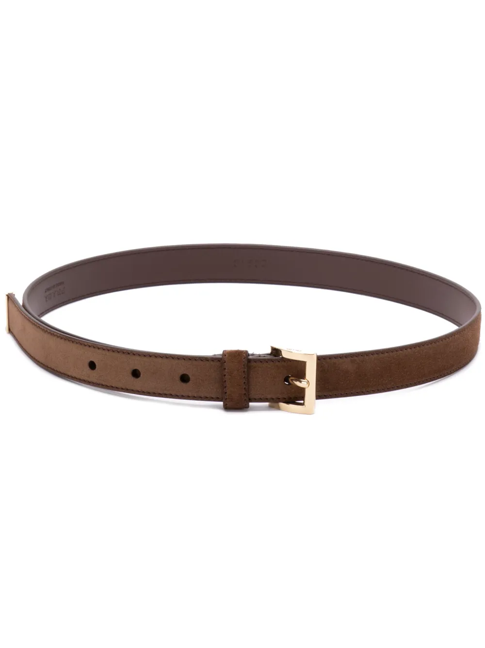 25535727_55609091_1000 PRADA logo-buckle leather belt – תמונה 1