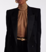 ⁦Saint Laurent Slim Cassandre Belt⁩ – תמונה ⁦4⁩