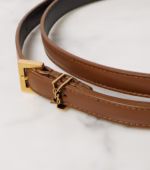 ⁦Saint Laurent Extra-Slim Cassandre Belt⁩ – תמונה ⁦4⁩
