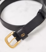 ⁦Valentino Garavani VLogo leather belt⁩ – תמונה ⁦4⁩