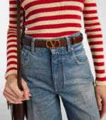 ⁦Valentino Garavani VLogo braided⁩ – תמונה ⁦2⁩