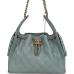 ⁦Chanel Small 25 Hobo Bag Green Caviar⁩ – תמונה ⁦9⁩