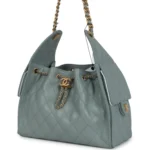 ⁦Chanel Small 25 Hobo Bag Green Caviar⁩ – תמונה ⁦2⁩