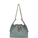 Chanel Small 25 Hobo Bag Green Caviar