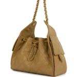⁦Chanel Small 25 Hobo Bag Dark Beige Caviar⁩ – תמונה ⁦4⁩